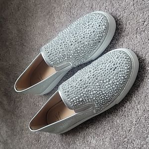 INC bedazzled slip on Brand New